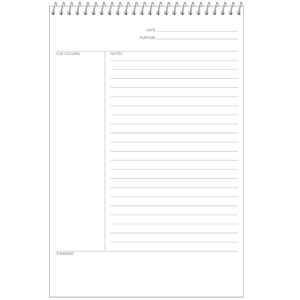 TOPS FocusNotes Top-Wire Notebook, 8 1/2in x 11in, 70 Sheets, Blue/White (Min Order Qty 10) MPN:90221