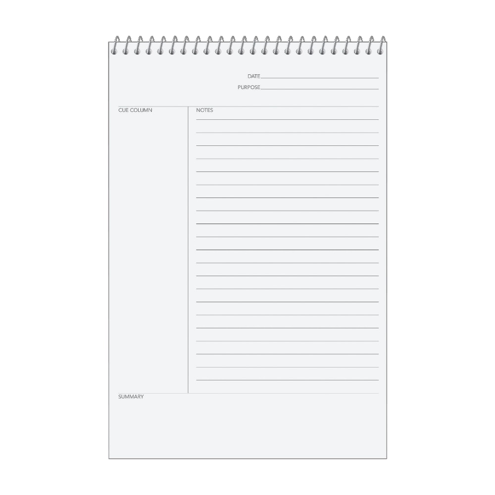 TOPS Idea Collective Steno Book, 6in x 9in, 80 Sheets, White (Min Order Qty 10) MPN:90222