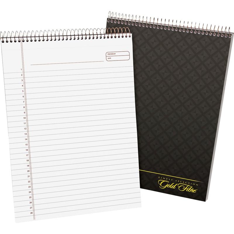 Ampad Gold Fibre Classic Wirebound Legal Pads, Letter Size, 70 Sheets, Brown (Min Order Qty 5) MPN:20813