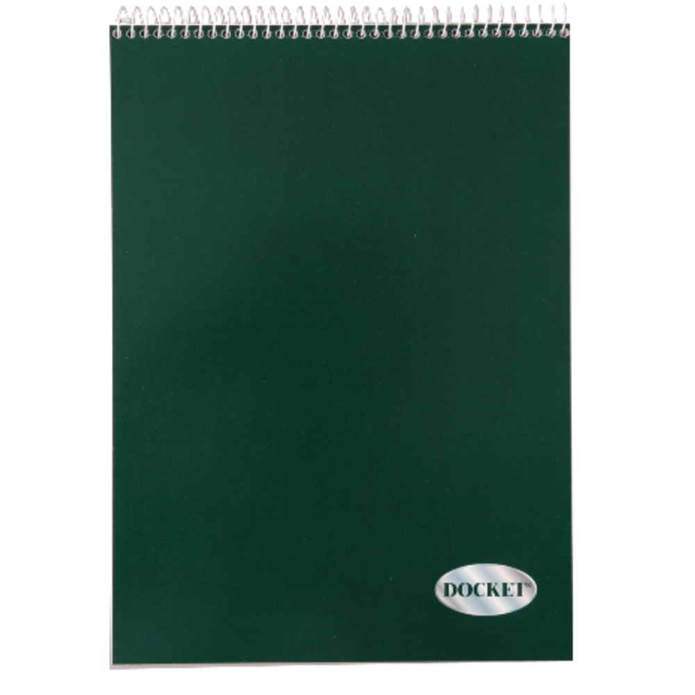 TOPS Docket Wirebound Writing Pad, 8 1/2in x 11 3/4in, Legal Ruled, 70 Sheets, Canary (Min Order Qty 4) MPN:99613