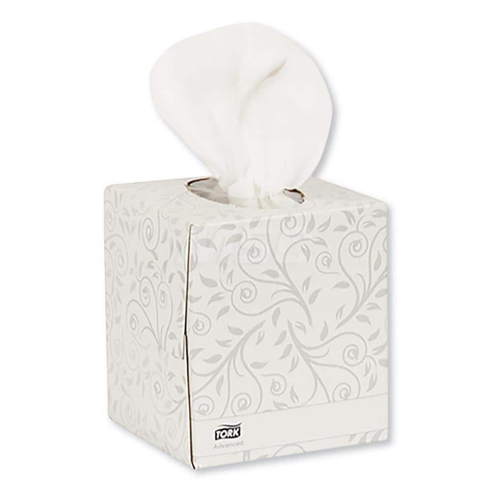 Facial Tissue, Container Type: Cube Box , Recycled Fiber: Yes , Number of Tissues: 94 , Tissue Color: White , Boxes per Case: 36  MPN:TRKTF6830