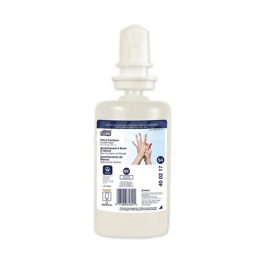 Hand Sanitizer: Foam, 1 L Bottle MPN:TRK400217