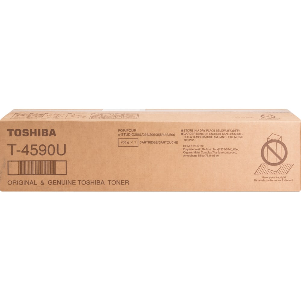 Toshiba T4590 Original Laser Toner Cartridge - Black - 1 Each - 36000 Pages MPN:T4590