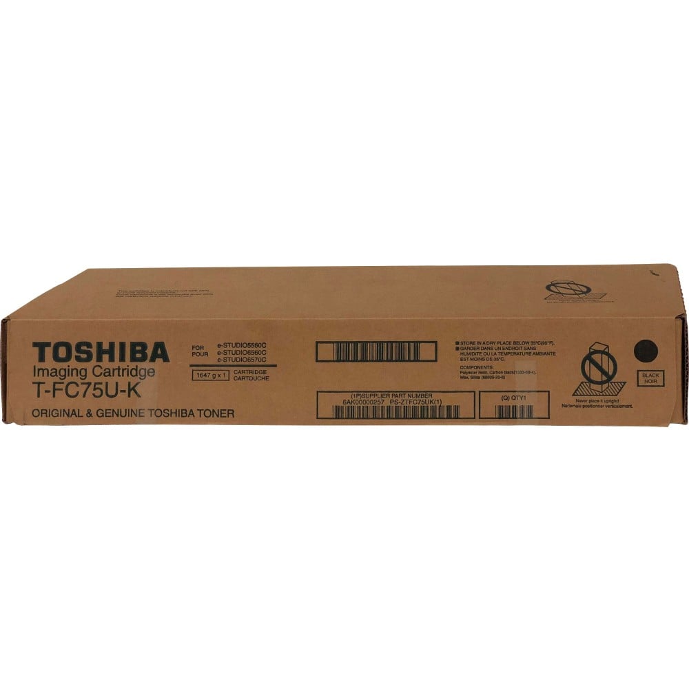 Toshiba T-FC75U-K Black High Yield Toner Cartridge MPN:TFC75UK