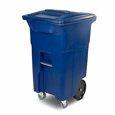 Blue CasterCart 64 gal. MPN:ACC64-00BLU