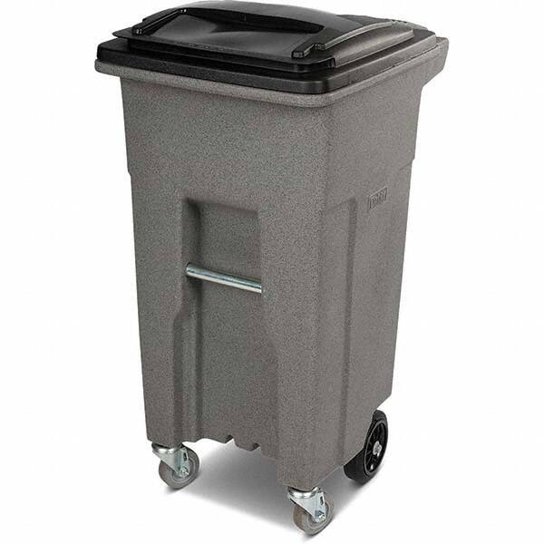 32 Gal Rectangle Graystone Trash Can MPN:ACC32-10814