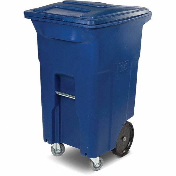 64 Gal Rectangle Blue Trash Can MPN:ACC64-00BLU