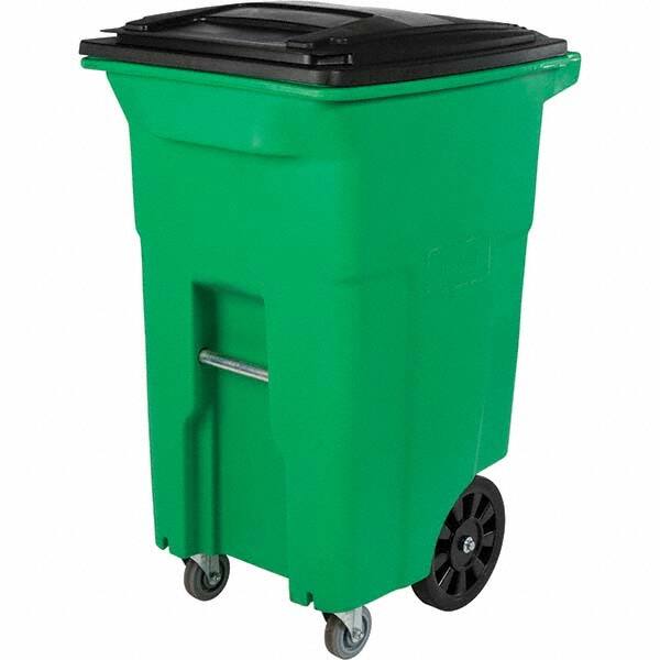 64 Gal Rectangle Lime Green Trash Can MPN:ACO64-59626