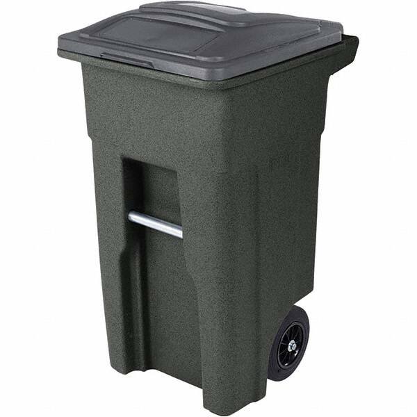 32 Gal Rectangle Graystone Trash Can MPN:ANA32-60594