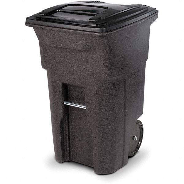 64 Gal Rectangle Brownstone Trash Can MPN:ANA64-00BST