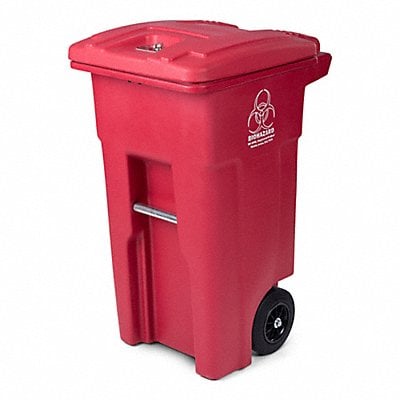 Medical Waste Cart 32 gal. MPN:RMN32-00RED