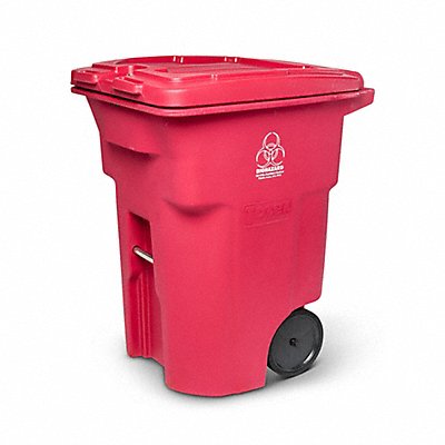 Medical Waste Cart 96 gal. MPN:RMN96-00RED