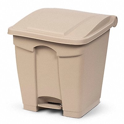 Step On Container Beige 8gal. MPN:SOF08-00BEI