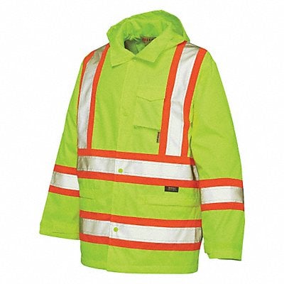 Rain Jacket Hi-Vis Yllw/Grn S MPN:S37211