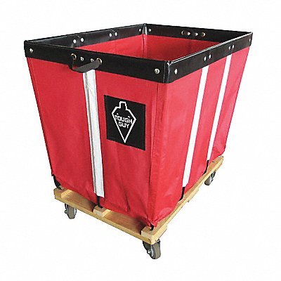 Basket Truck 6 Bu. Cap. Red 30 in L MPN:33W304