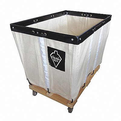 Basket Truck 6 Bu. Cap. White 30 in L MPN:33W329