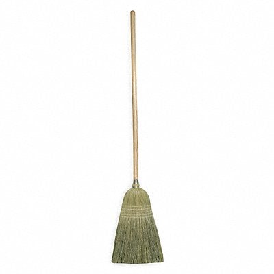 Corn Broom 38 in Handle L 12 in Face MPN:1VAB9