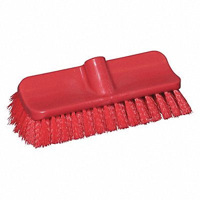 J4750 Wall Brush 10 3/8 in L Red MPN:48LY94