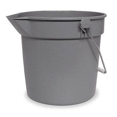 Bucket 2 1/2 gal Gray MPN:1ELJ8