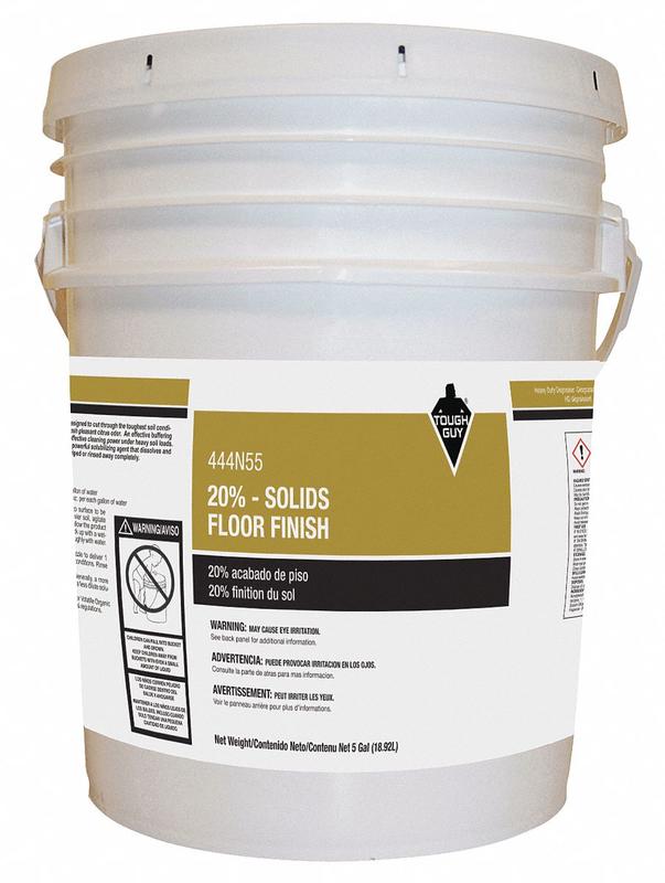 Floor Finish High Gloss 5 gal Bucket MPN:444N55