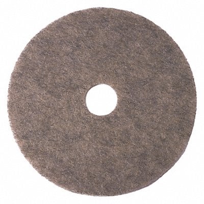 Burnishing Pad Beige Size 19 Round PK5 MPN:402V84