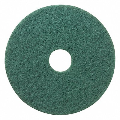 Scrubbing Pad Green Size 13 Round PK5 MPN:402W21