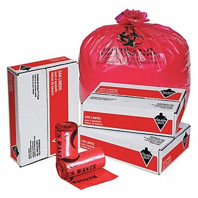 Biohazard Bags 15 gal Red PK200 MPN:31DK94