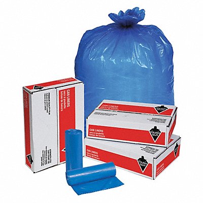 Biohazard Bags 33 gal Blue PK100 MPN:31DK98