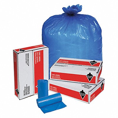 Biohazard Bags 45 gal Blue PK100 MPN:31DL05