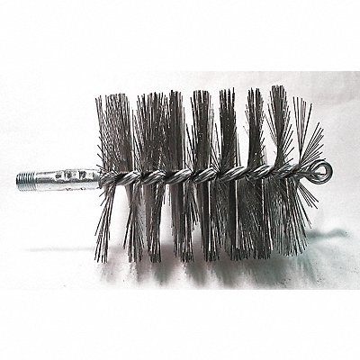 Flue Brush Dia 3 1/4 1/4 MNPT Length 8 MPN:3EDH6