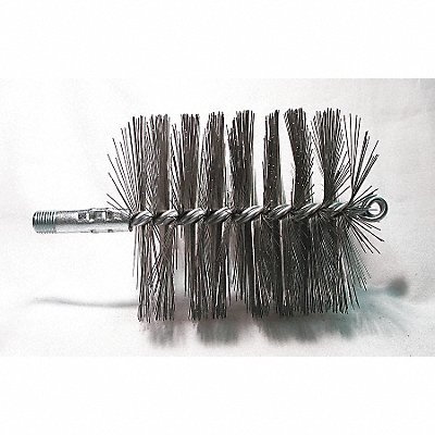 Flue Brush Dia 4 1/4 1/4 MNPT Length 8 MPN:3EDH9