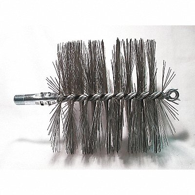 Flue Brush Dia 5 1/4 MNPT Length 8 MPN:3EDJ3