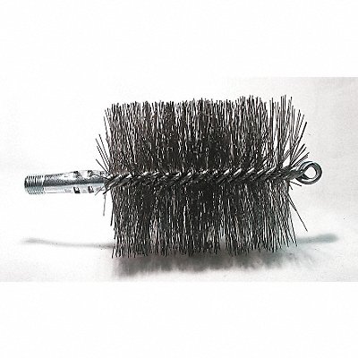 Flue Brush Dia 3 3/4 1/4 MNPT Length 8 MPN:3EDL5