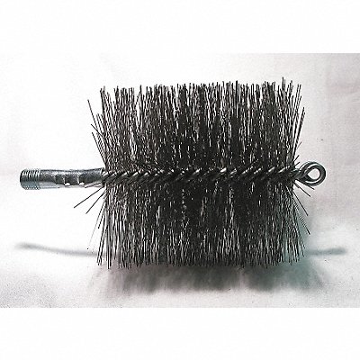 Flue Brush Dia 4 1/4 1/4 MNPT Length 8 MPN:3EDL7