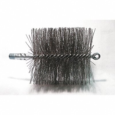 Flue Brush Dia 4 1/2 1/4 MNPT Length 8 MPN:3EDL8