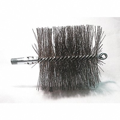 Flue Brush Dia 4 3/4 1/4 MNPT Length 8 MPN:3EDL9