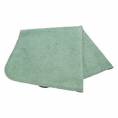 Microfiber Cloth 16 x 16 Green PK12 MPN:32UV11