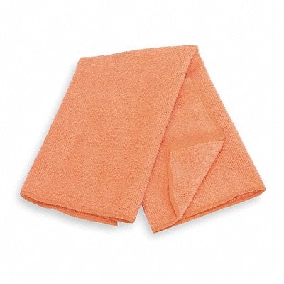 Microfiber Cloth 12 x 15 Orange PK2 MPN:3ZNE4