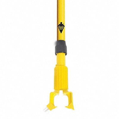 Wet Mop Handle 54 in L Yellow MPN:22F184