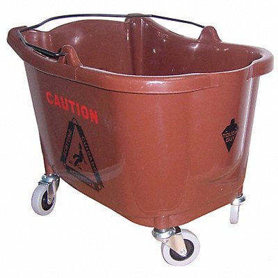 D8083 Mop Bucket Brown 8 3/4 gal MPN:5CJJ4