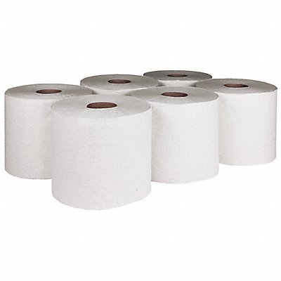 Paper Towel Roll Hardwound White PK6 MPN:60FG11