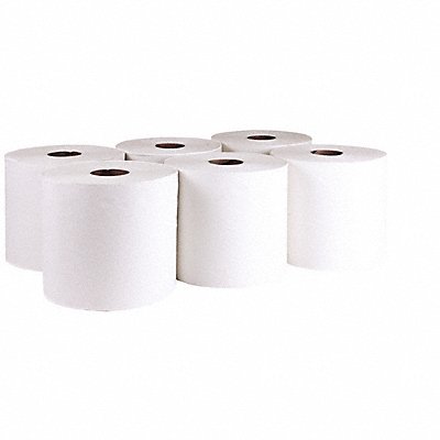 Paper Towel Roll Hardwound White PK6 MPN:60FG13