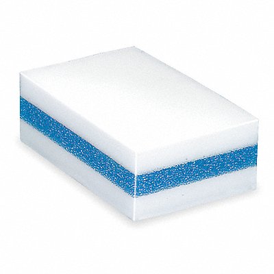 Sponge 4 3/8 in L Blue/White PK24 MPN:280180