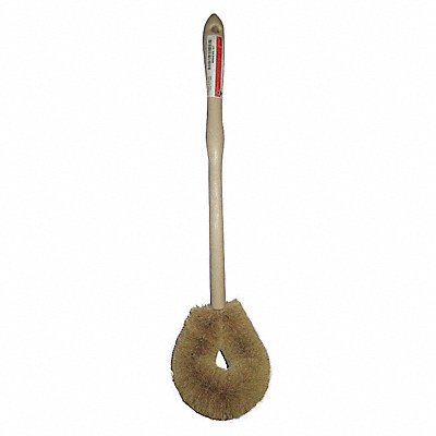 Toilet Brush 20 in L Natural MPN:3A349