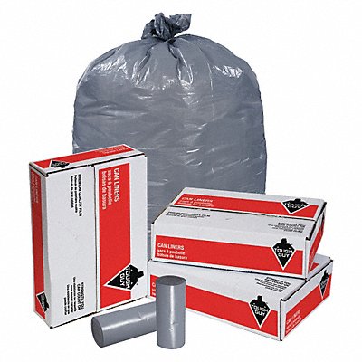 Trash Bags 20 to 30 gal Gray PK250 MPN:1YLY9