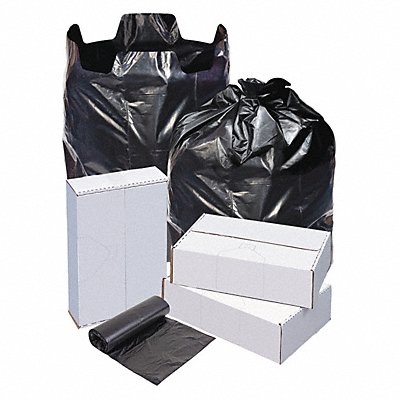 Trash Bags 42 gal Black PK32 MPN:460X57