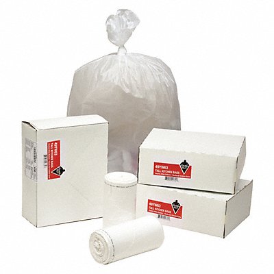 Trash Bag 13 gal White PK80 MPN:49YW63