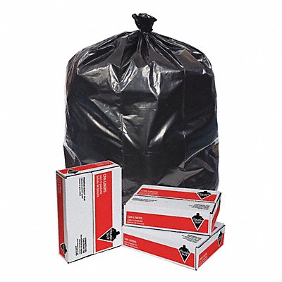 Trash Bag 96 gal Black PK50 MPN:6FWH8