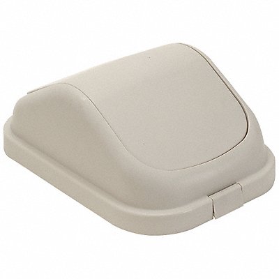 Trash Can Top Dome Swing Closure Tan MPN:4PGP2