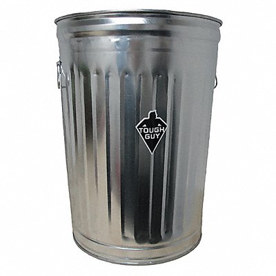 Utility Container 20 gal Silver MPN:2PYX5